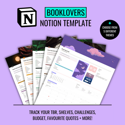 Complete library hub Notion template