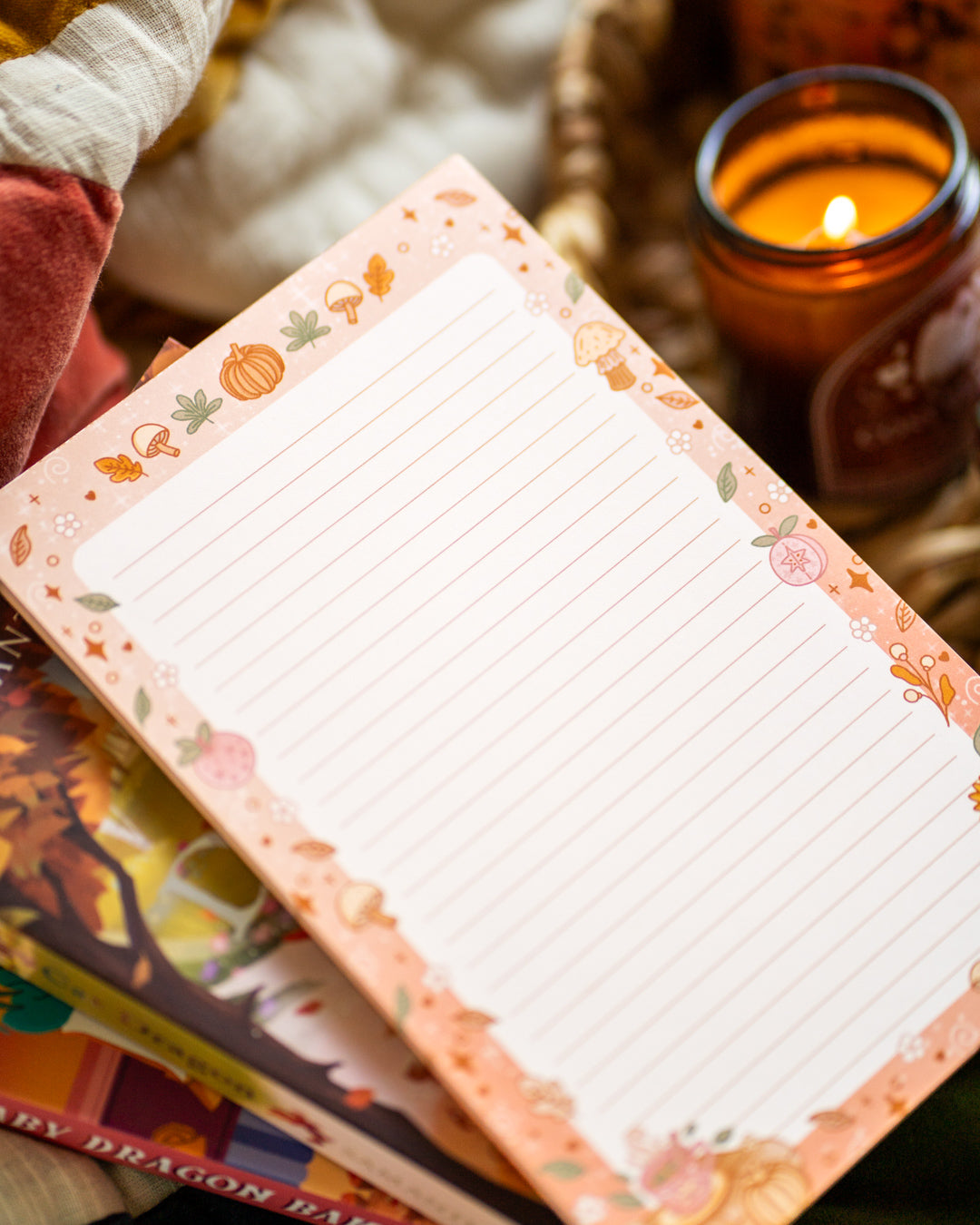 Cosy cottage notepad