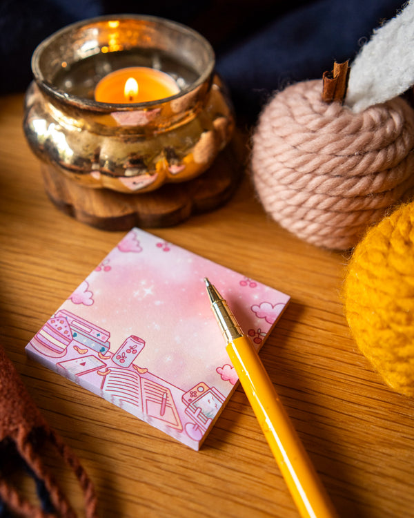 Study break sticky notes