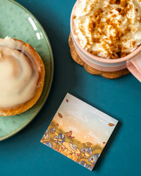 Forest finds sticky notes