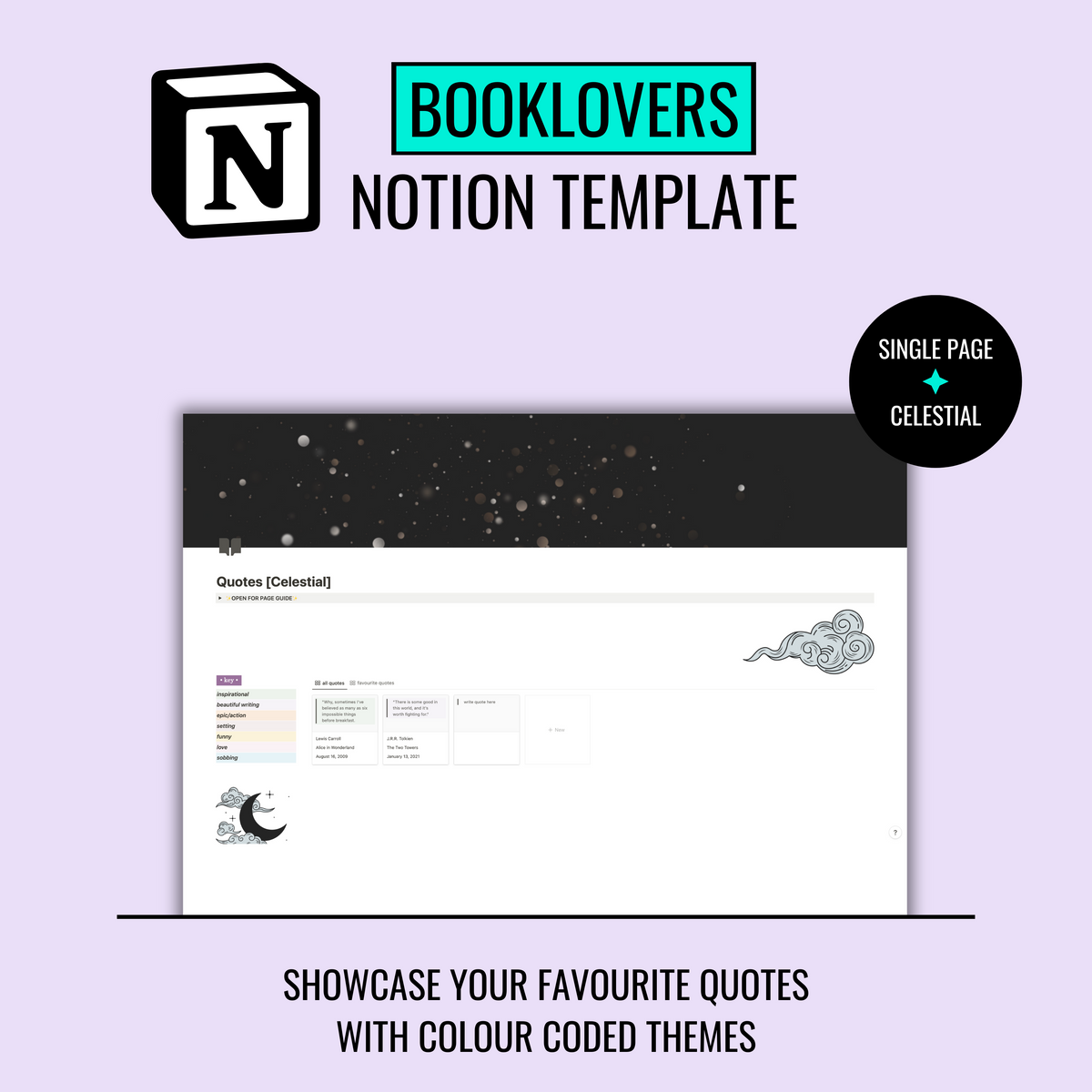 Quotes Notion template
