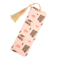 Botanical books tassel bookmark