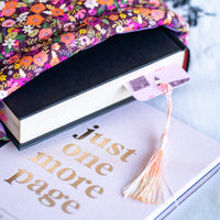 Frog tassel bookmark