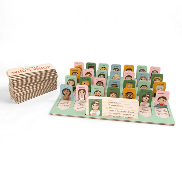 Literary who's who game