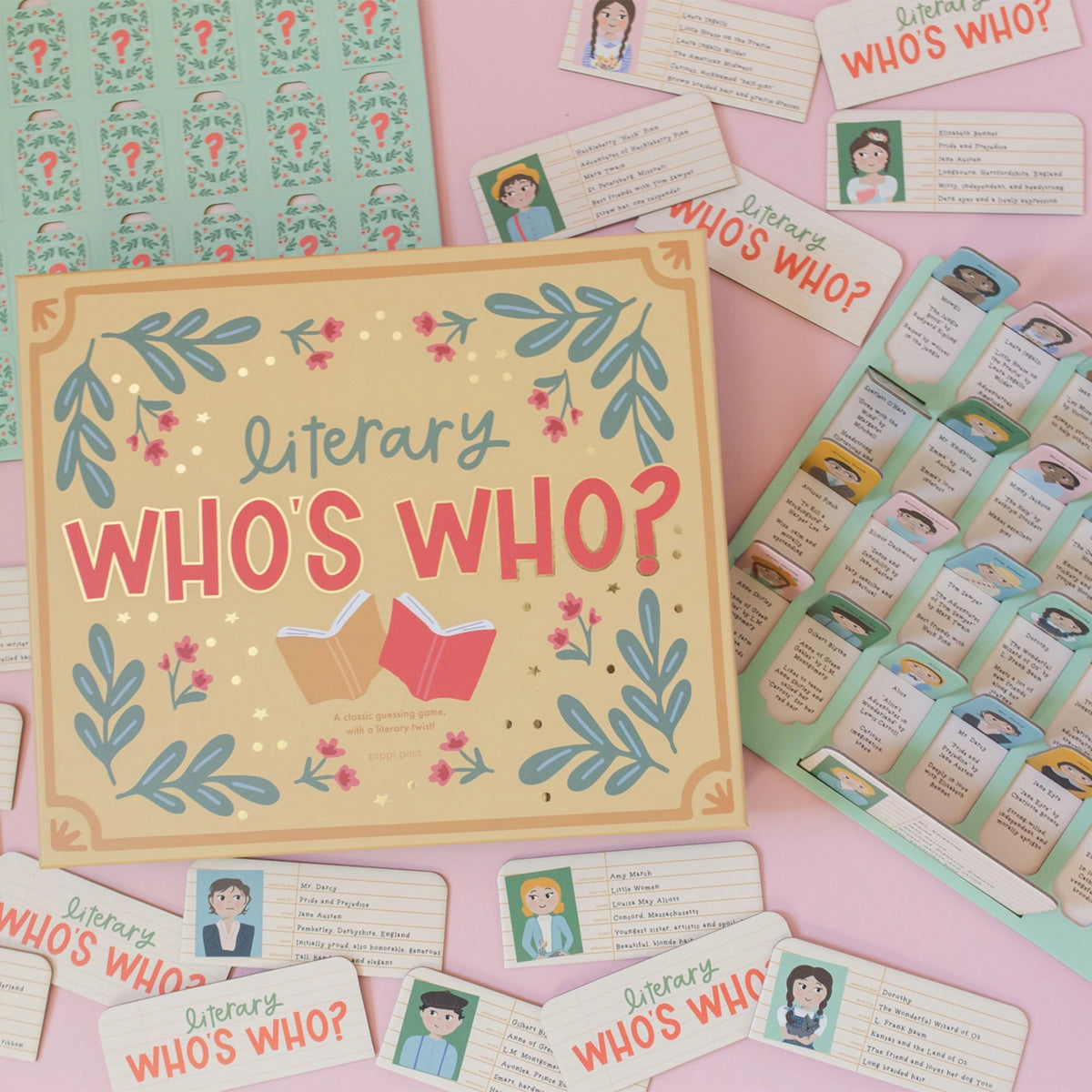 Literary who's who game