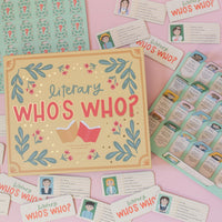 Literary who's who game