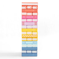 Tumbling book stack game