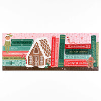 Christmas bookshelf jigsaw puzzle