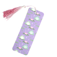 Frog tassel bookmark