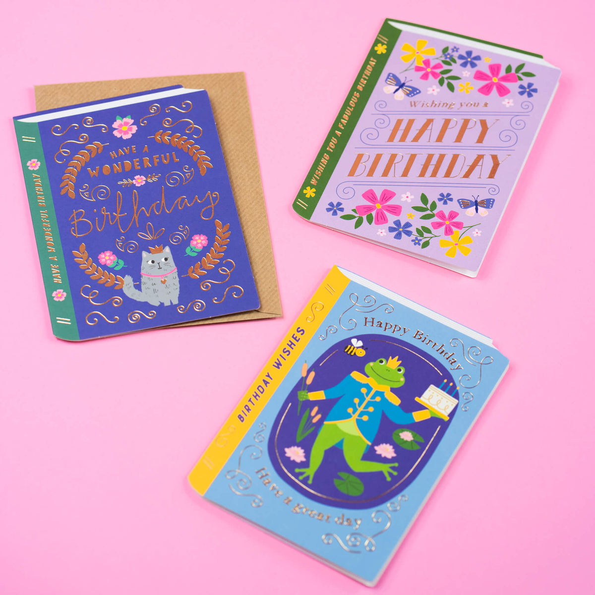 Floral birthday card