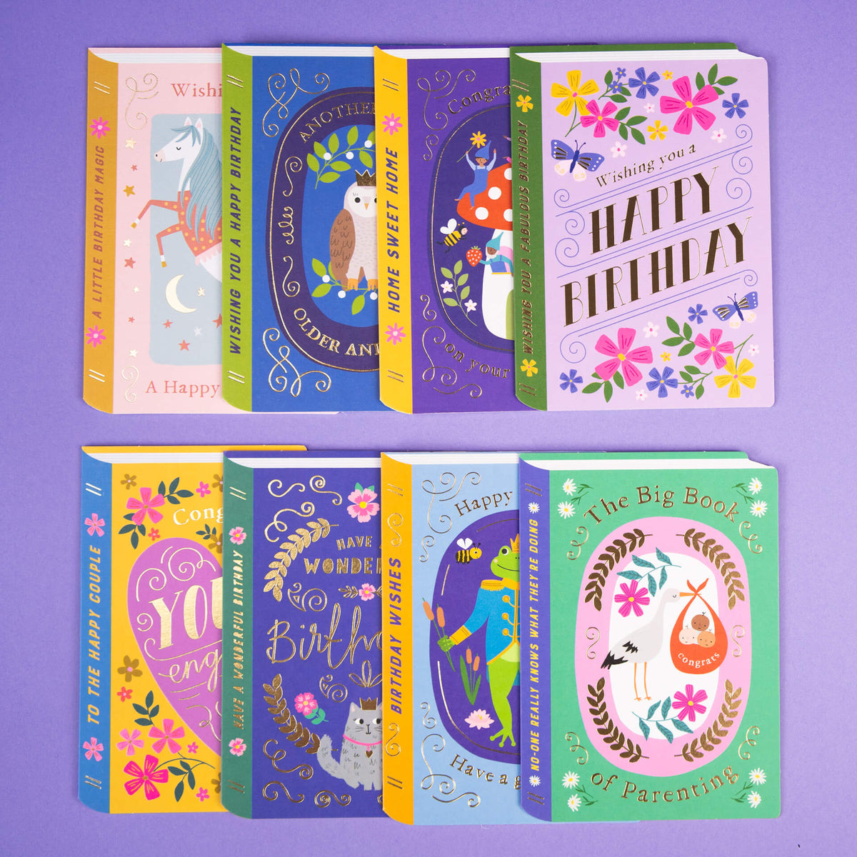 Floral birthday card