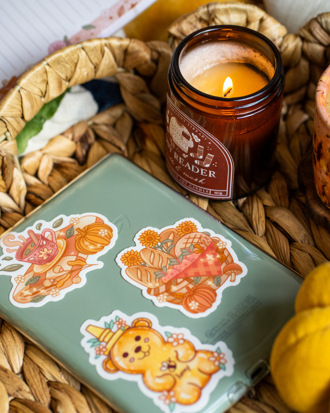 Cosy blanket sticker