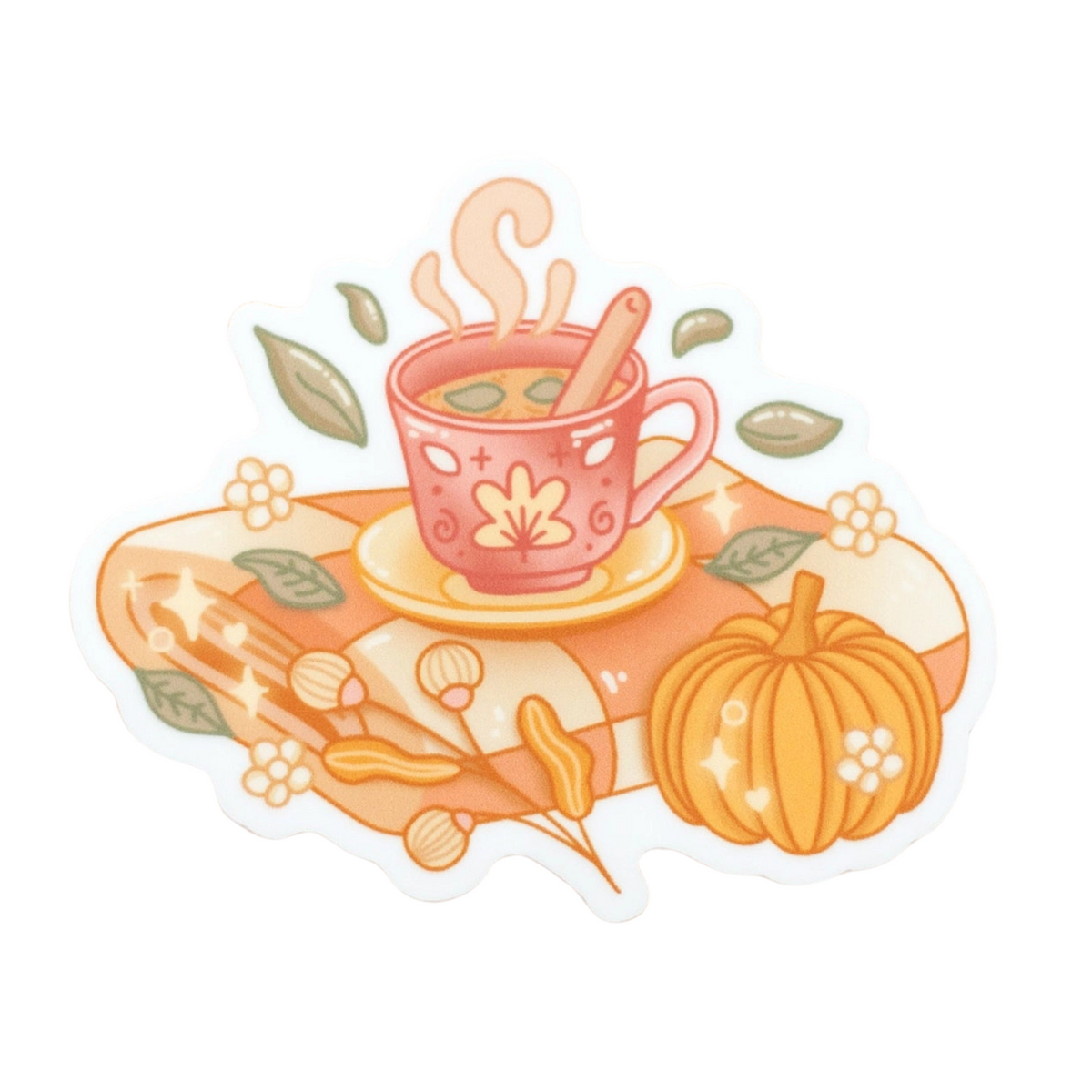 Cosy blanket sticker