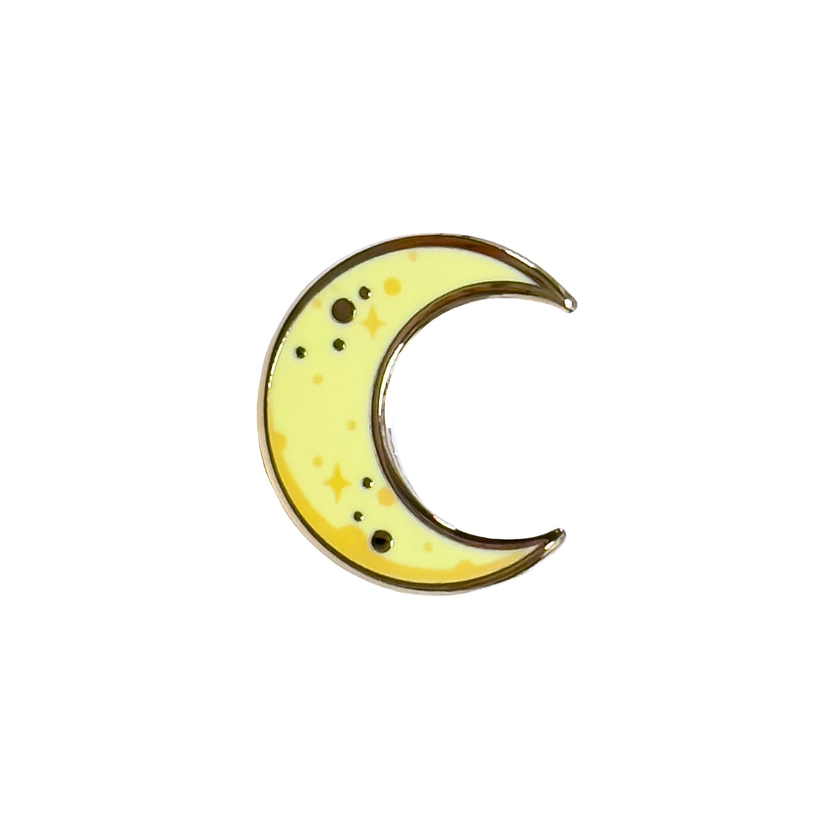 Moon enamel pin