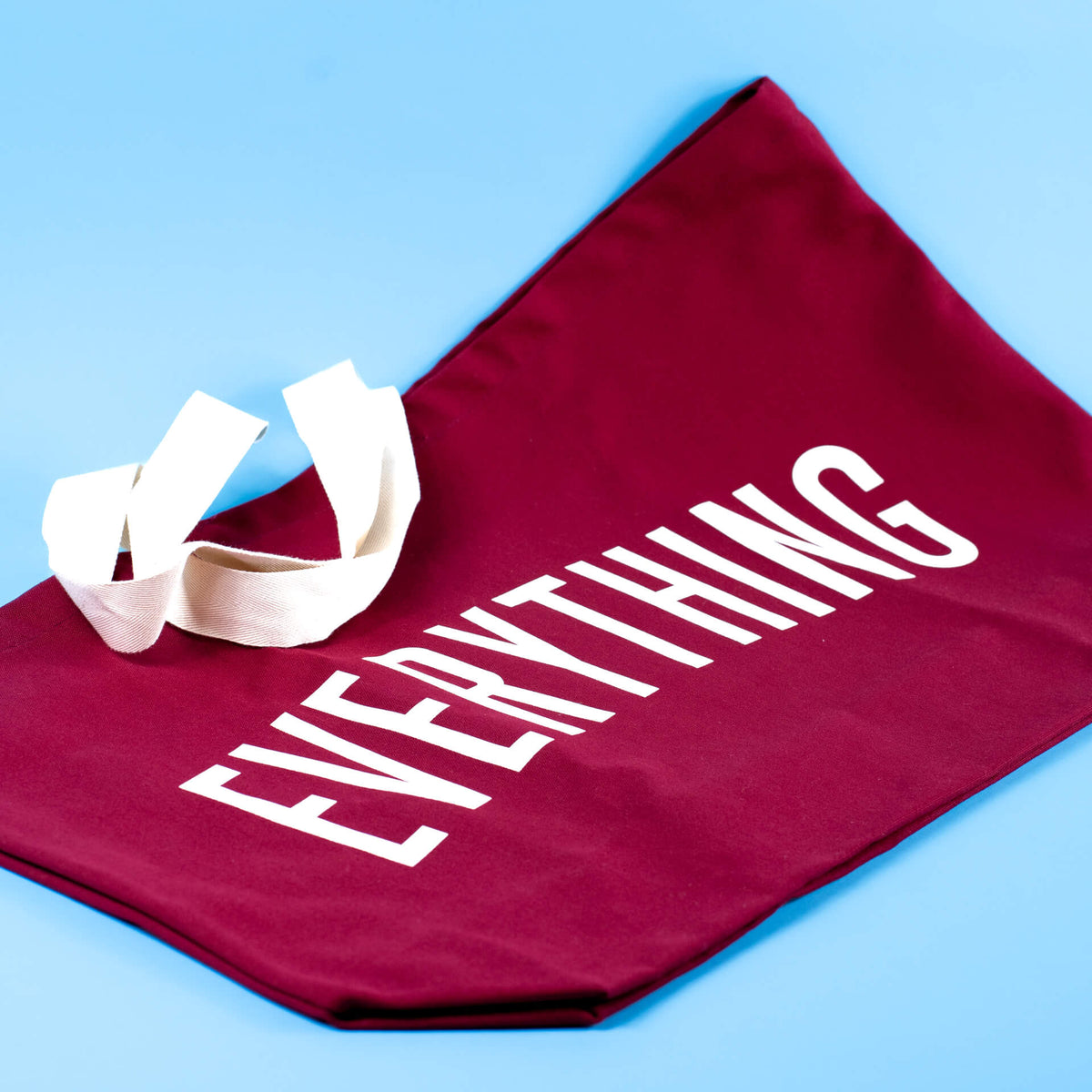 Everything bag - burgundy
