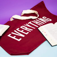 Everything bag - burgundy