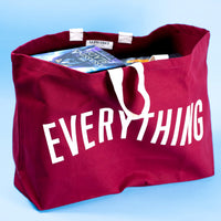 Everything bag - burgundy