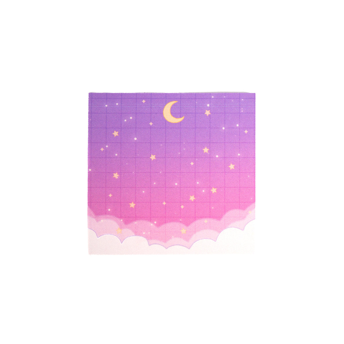 Starry clouds sticky notes