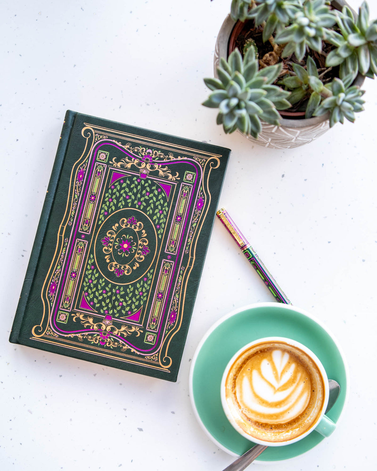 Literati Notebook - Forest Green