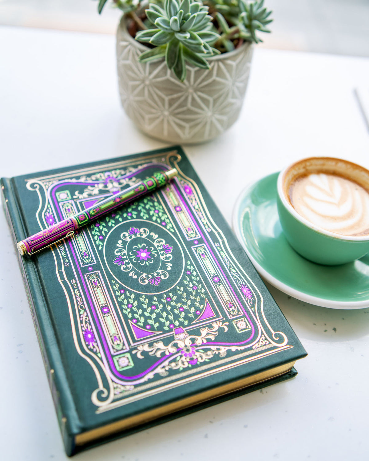 Literati Notebook - Forest Green