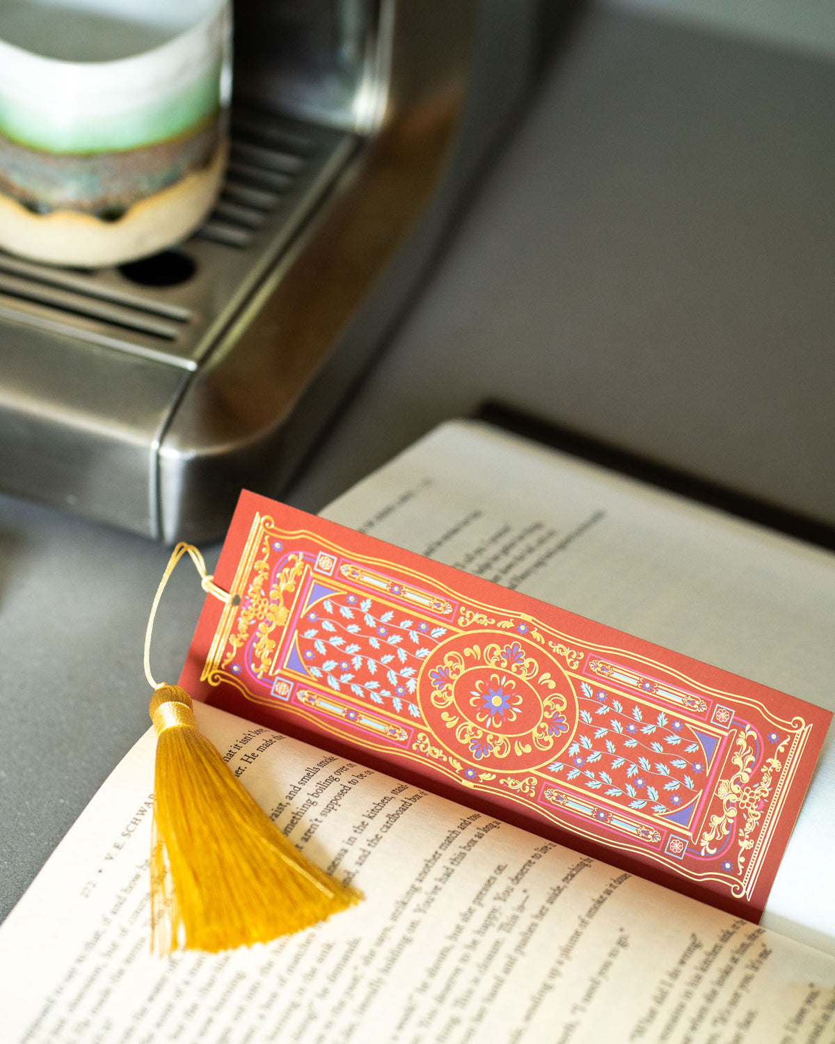 Literati Bookmark - Crimson