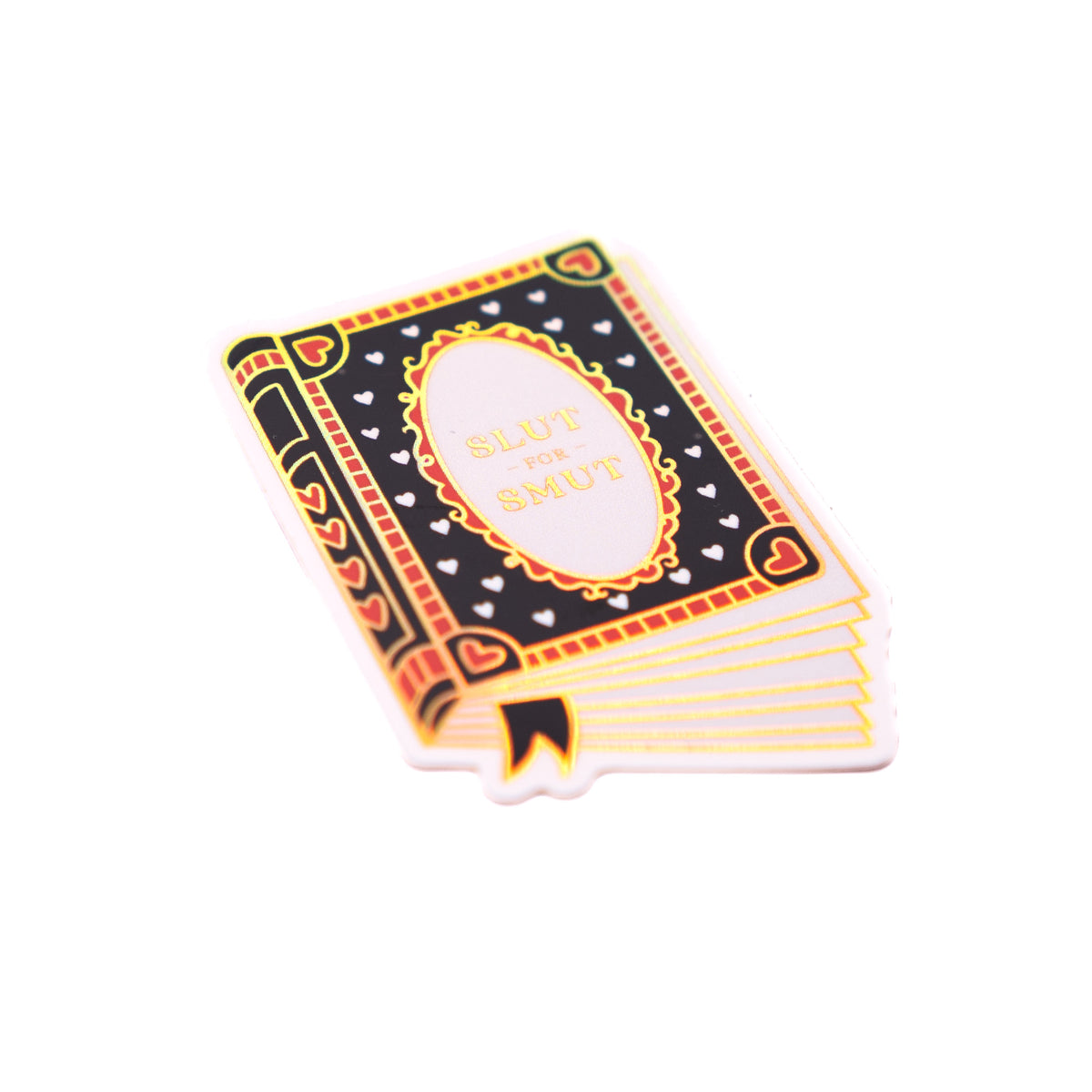 Sl*t for Smut Sticker - Black