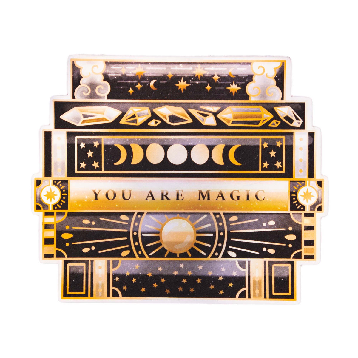 Magical Bookstack - Large Black