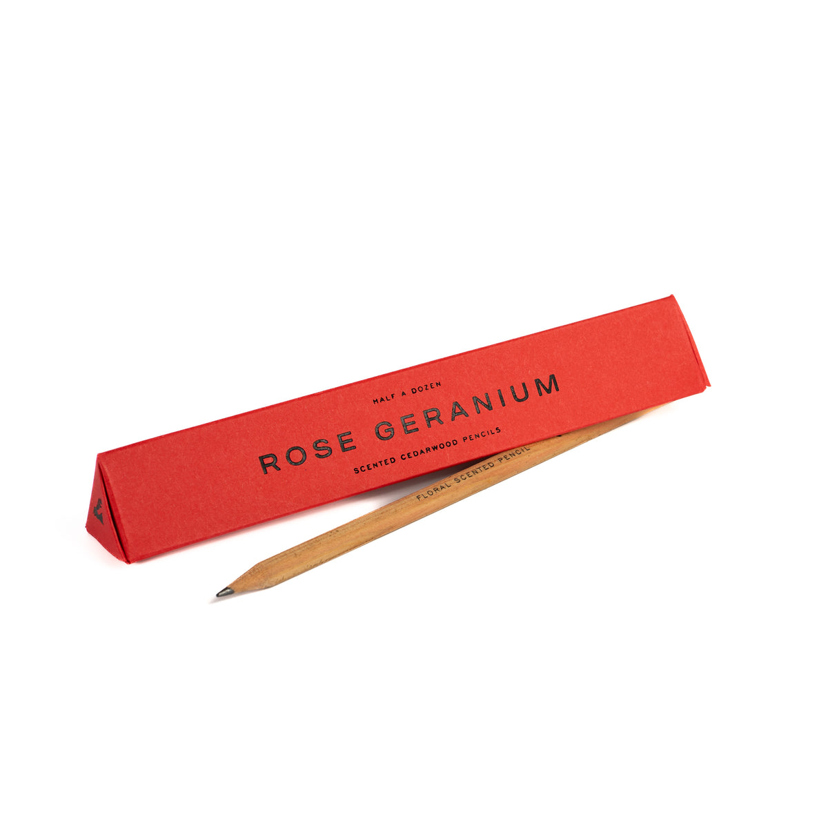 Rose geranium scented pencils