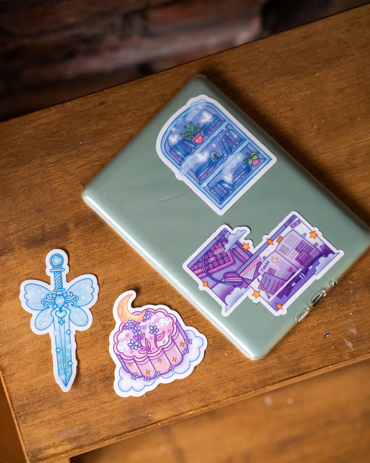 Lofi study night sticker