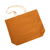 Books and snacks bag - tan