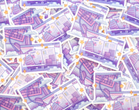 Lofi study night sticker