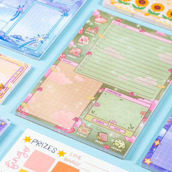 Cottagecore planner pad