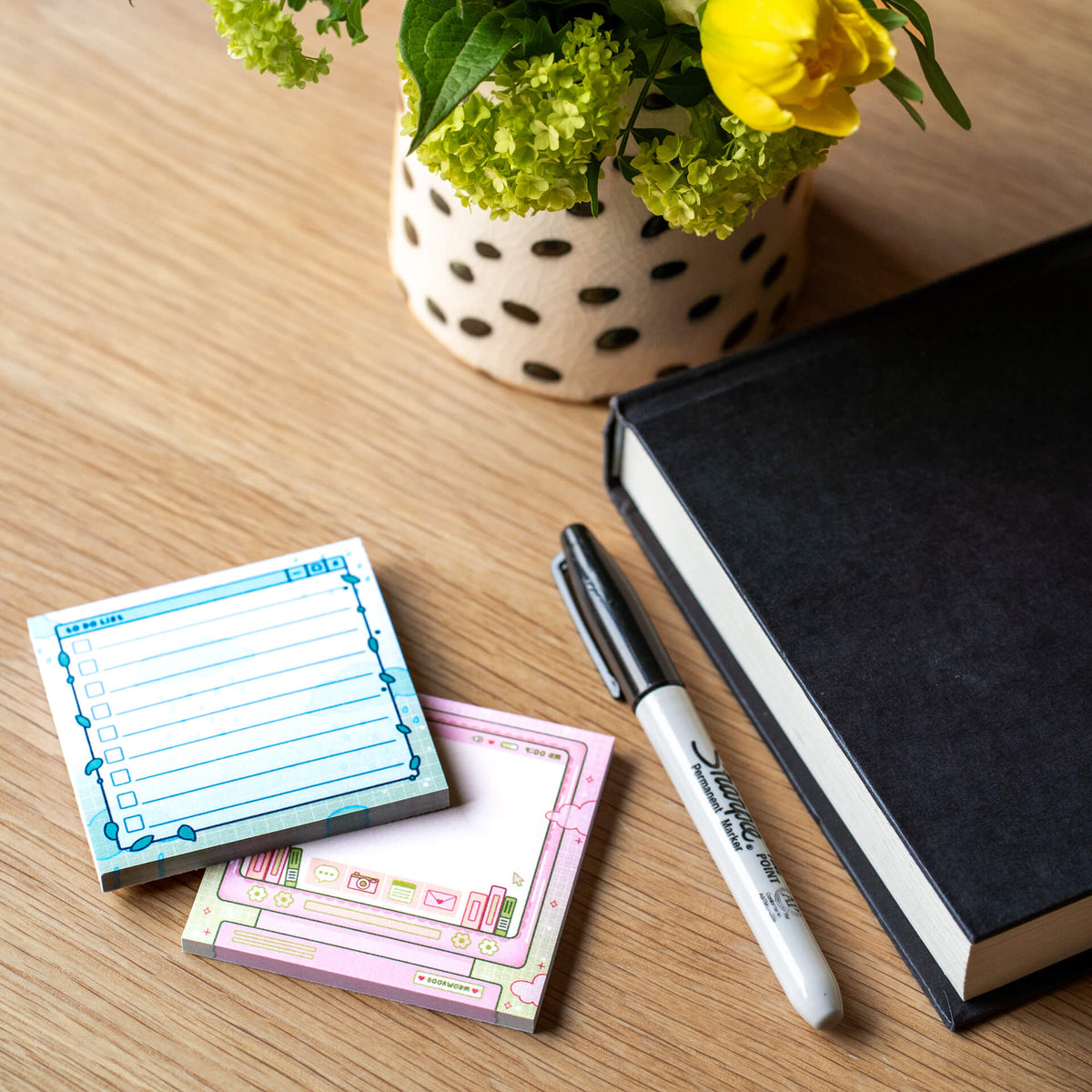 Bookish sticky notes