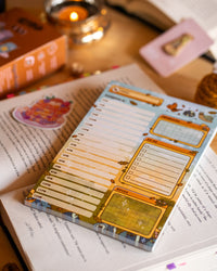 Forest finds hourly schedule planner pad