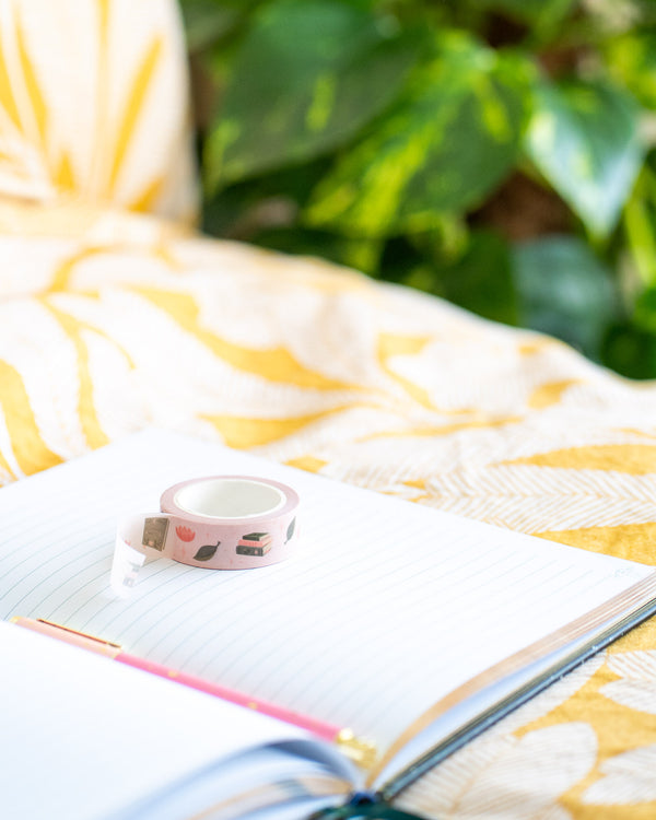 Botanical books washi tape