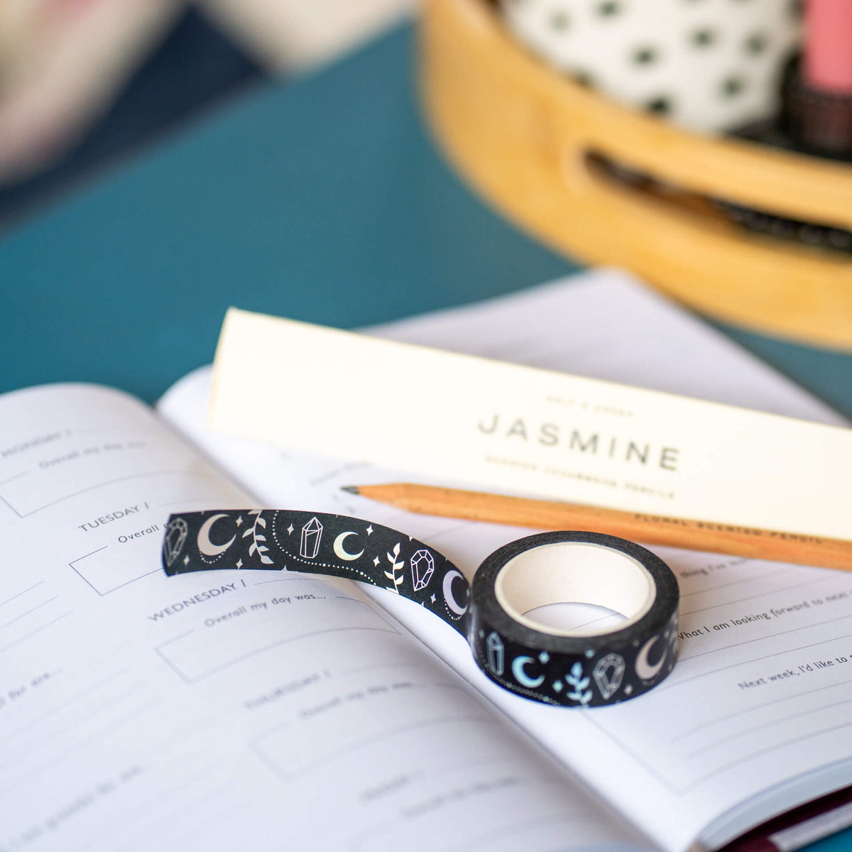 Magic moon holographic washi tape