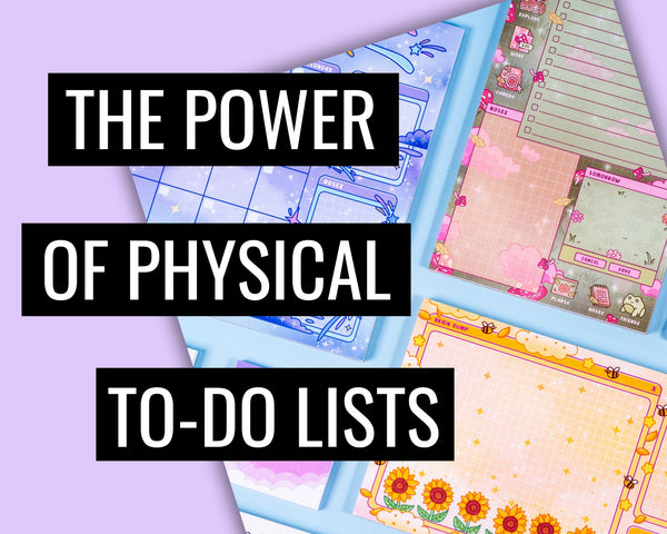 The power of the physical to-do list