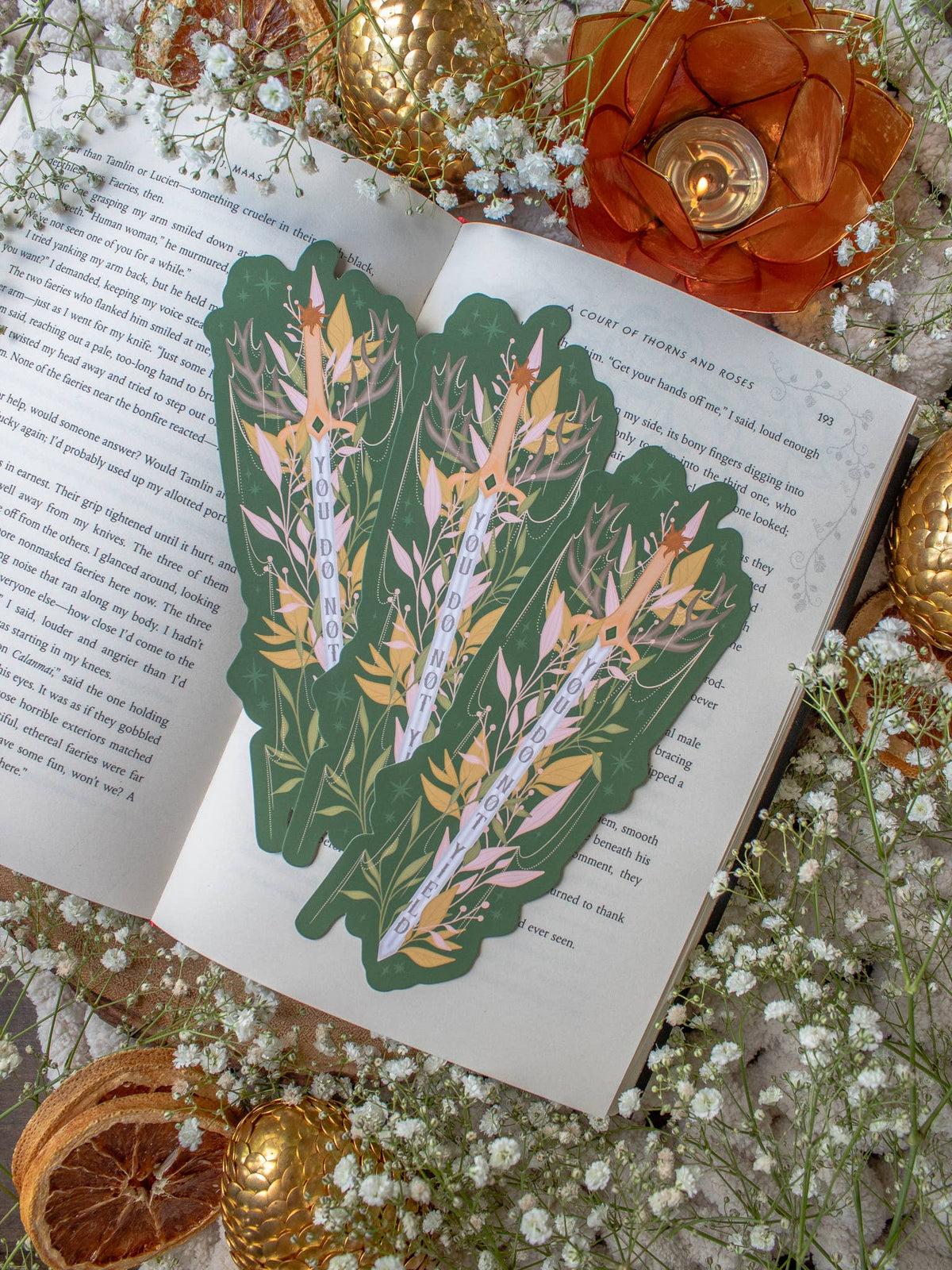 You Do Not Yield Sword Bookmark | Throne of Glass