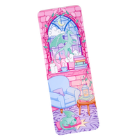 B GRADE | Library Window Holographic Foiled Bookmark – Limited Edition - Fantasy Bookish Bookmark