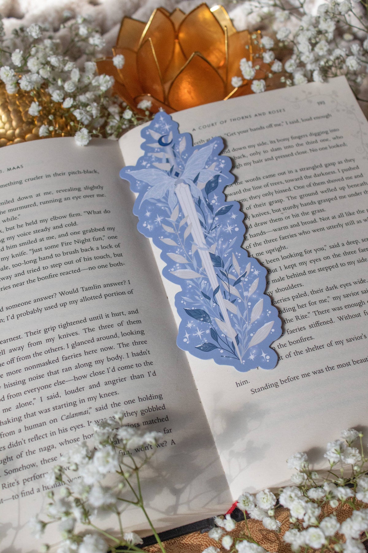 Winter Faerie Dagger Bookmark