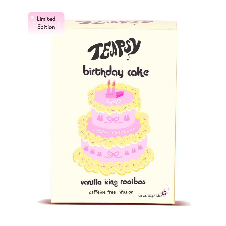 Birthday cake - vanilla icing rooibos tea