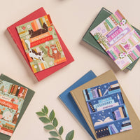 Cats & Books Birthday Card - Birthday Cards for Book-Lovers
