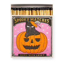 Spooky Matches Matchbox | Square - Safety Matches 🎃