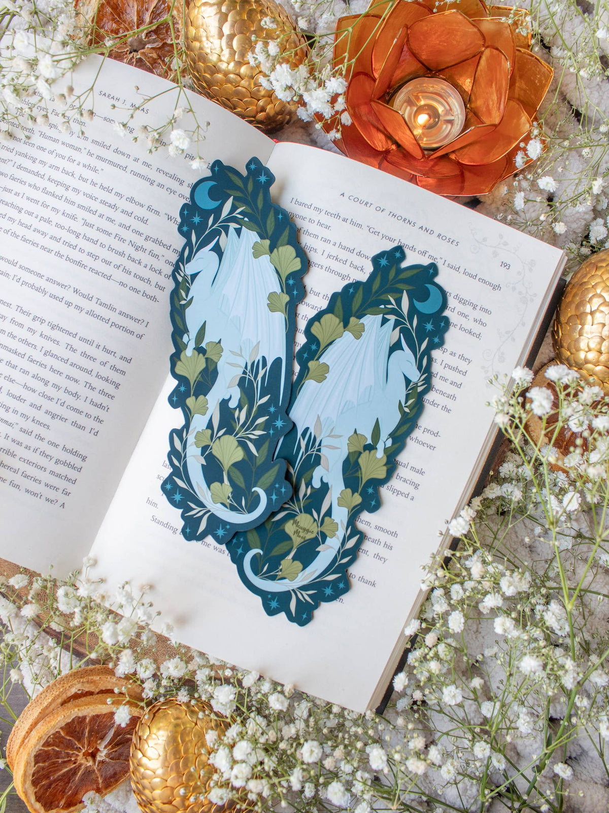 Moonlight Dragon Bookmark