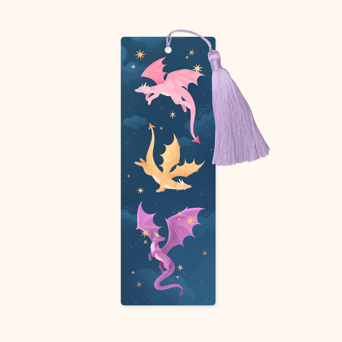 Dragon Bookmark, Fantasy Bookmark with Tassel