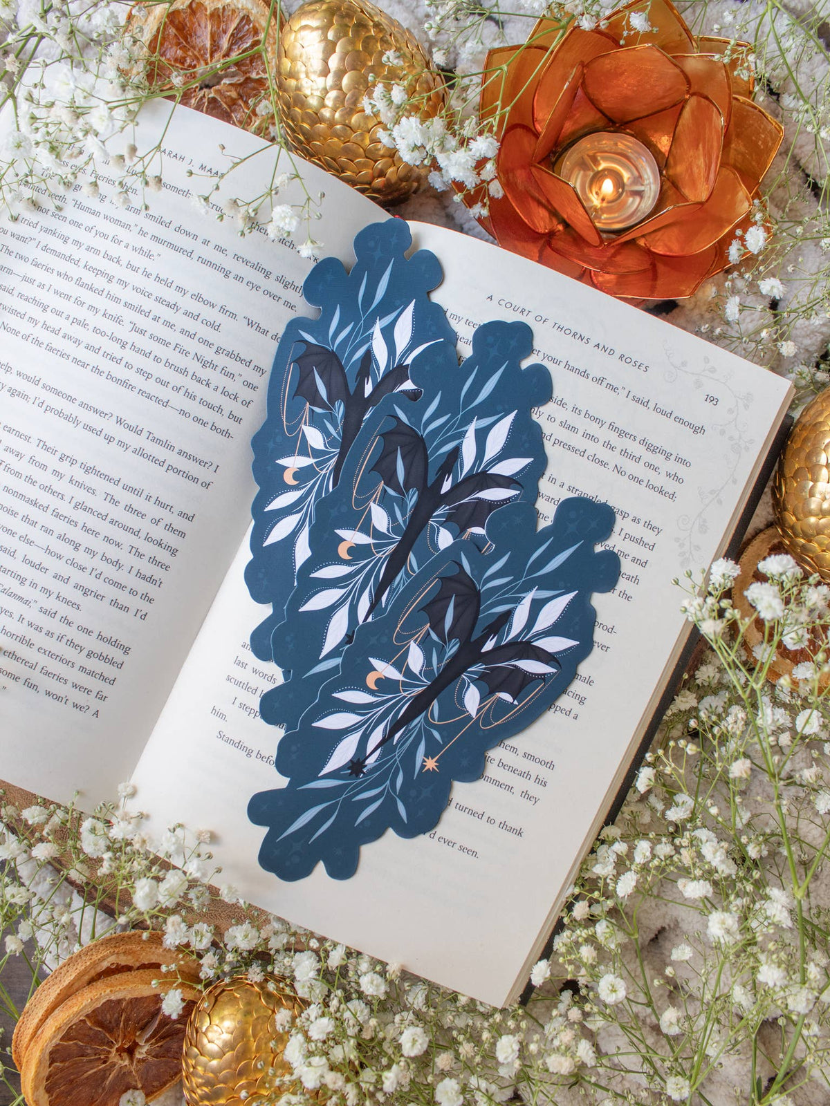 Fourth Wing Tairn Bookmark