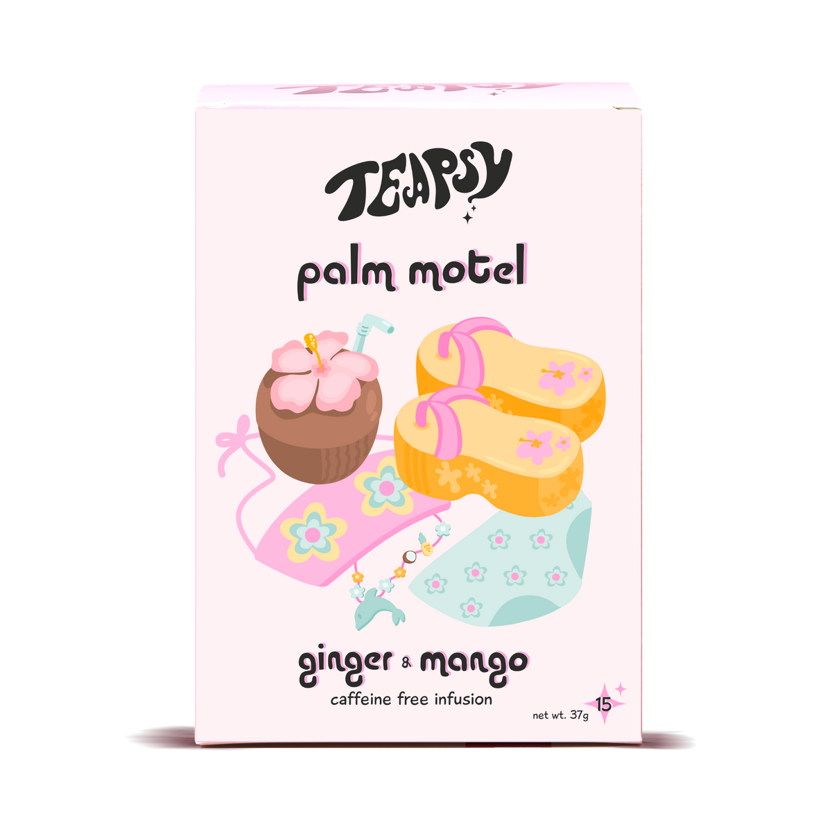 Ginger & Mango Herbal Tea - Palm Motel