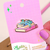 Sleepy Dragons Enamel Pin