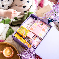 Lilac gift box