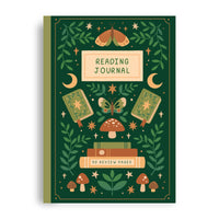 Reading Journal Fantasy Forest, 50 Page Book Review Notebook